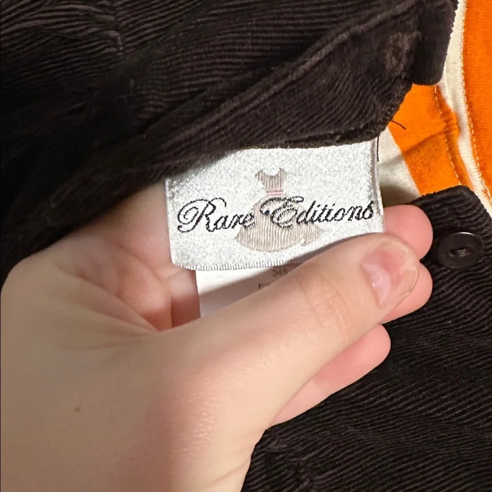 Rare Editions Size 4t Turkey/Thanksgiving Day Outfit